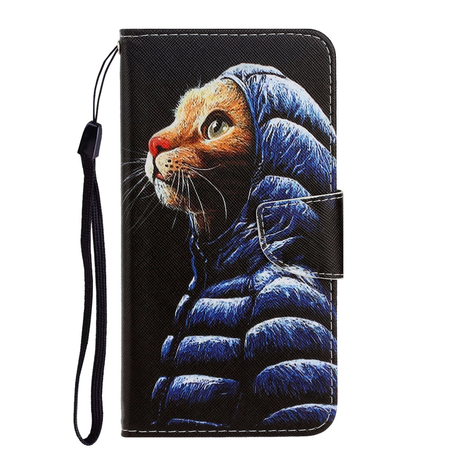 Artistic Cat Leather Case for Xiaomi 10 Pro