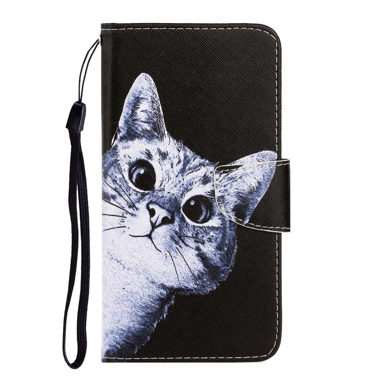 Artistic Cat Leather Case for Xiaomi 10 Pro
